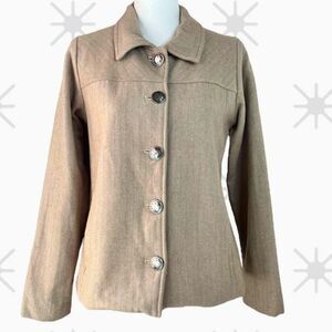 Cabela’s Women’s Wool Blend Button-Up Jacket – Size M